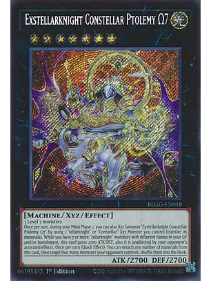 Exstellarknight Constellar Ptolemy Omega 7 - BLGG-EN018 - Secret Rare