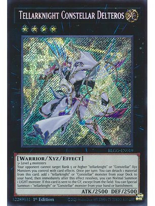 Tellarknight Constellar Delteros - BLGG-EN019 - Secret Rare