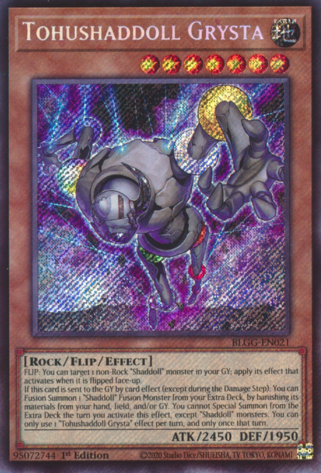 Tohushaddoll Grysta - BLGG-EN021 - Secret Rare 1