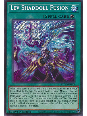 Lev Shaddoll Fusion - BLGG-EN024 - Secret Rare