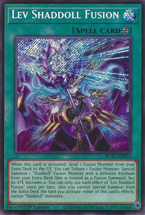Lev Shaddoll Fusion - BLGG-EN024 - Secret Rare