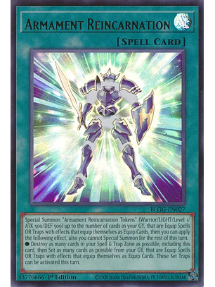 Armament Reincarnation - BLGG-EN027 - Ultra Rare