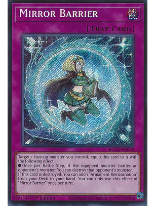 Mirror Barrier - BLGG-EN028 - Secret Rare