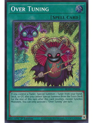Over Tuning - BLGG-EN034 - Secret Rare