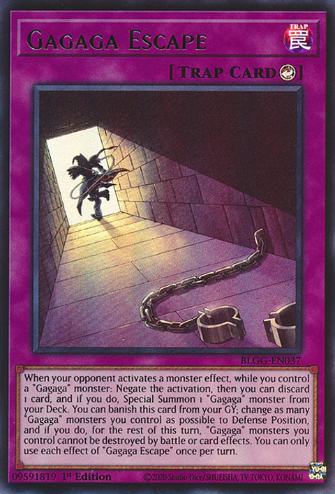 Gagaga Escape - BLGG-EN037 - Ultra Rare