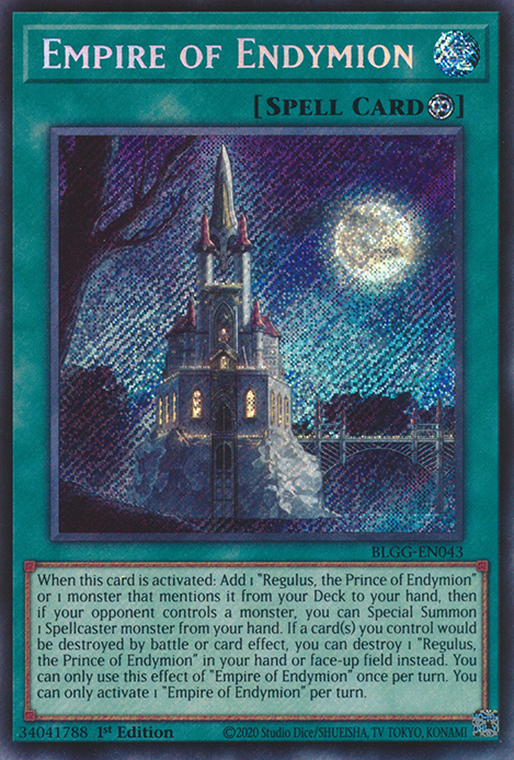 Empire of Endymion - BLGG-EN043 - Secret Rare 1