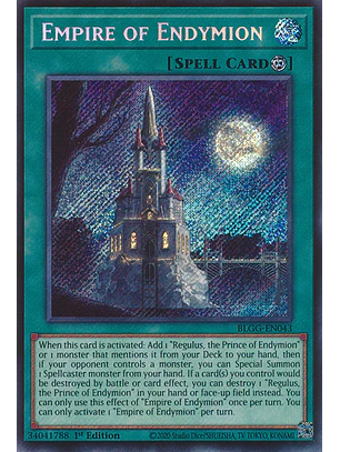 Empire of Endymion - BLGG-EN043 - Secret Rare
