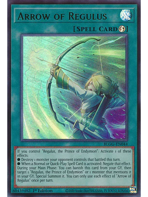Arrow of Regulus - BLGG-EN044 - Ultra Rare