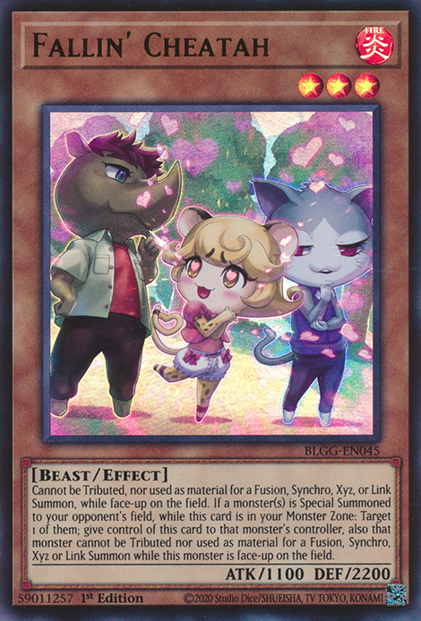 Fallin' Cheatah - BLGG-EN045 - Ultra Rare 1