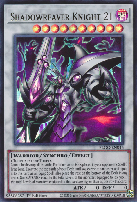 Shadowreaver Knight 21 - BLGG-EN046 - Ultra Rare 1