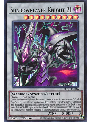 Shadowreaver Knight 21 - BLGG-EN046 - Ultra Rare