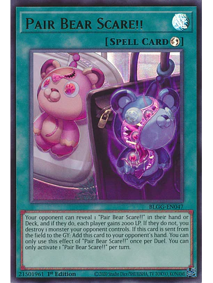 Pair Bear Scare!! - BLGG-EN047 - Ultra Rare