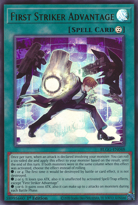 First Striker Advantage - BLGG-EN048 - Ultra Rare 1