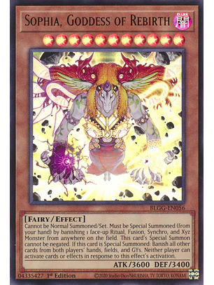 Sophia, Goddess of Rebirth - BLGG-EN056 - Ultra Rare