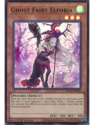 Ghost Fairy Elfobia - BLGG-EN058 - Ultra Rare