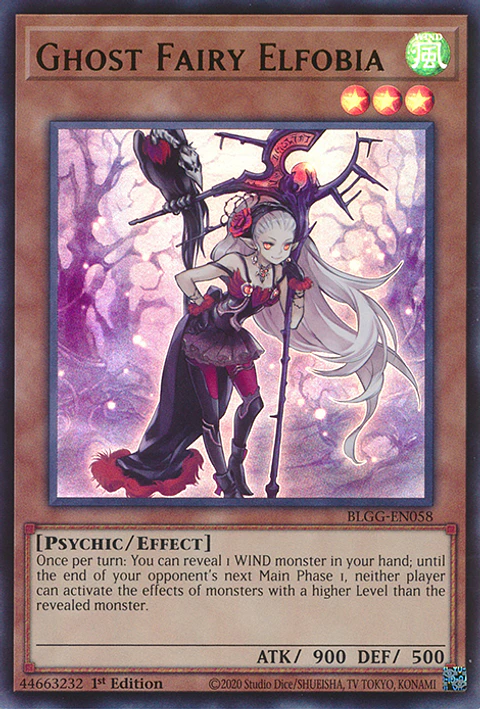 Ghost Fairy Elfobia - BLGG-EN058 - Ultra Rare