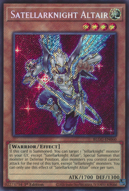 Satellarknight Altair - BLGG-EN060 - Secret Rare 1