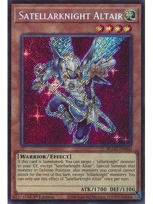 Satellarknight Altair - BLGG-EN060 - Secret Rare