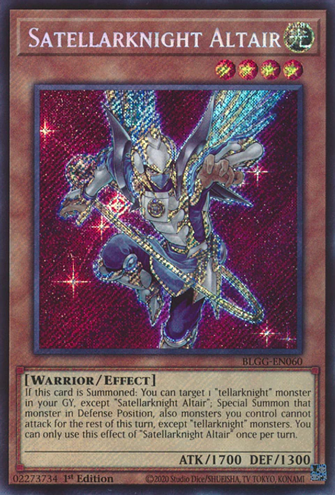 Satellarknight Altair - BLGG-EN060 - Secret Rare