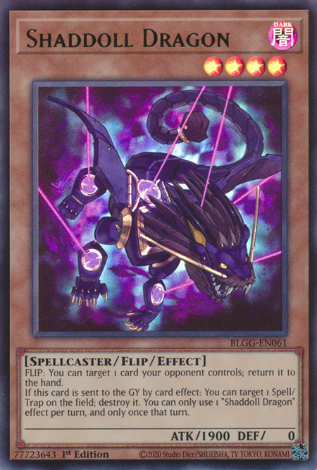 Shaddoll Dragon - BLGG-EN061 - Ultra Rare 1
