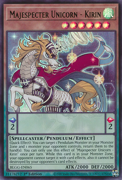 Majespecter Unicorn - Kirin - BLGG-EN065 - Ultra Rare