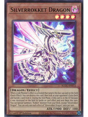 Silverrokket Dragon - BLGG-EN072 - Ultra Rare