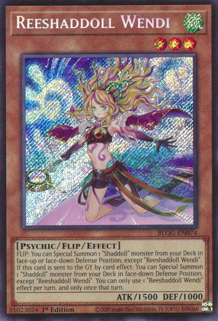 Reeshaddoll Wendi - BLGG-EN074 - Secret Rare 1