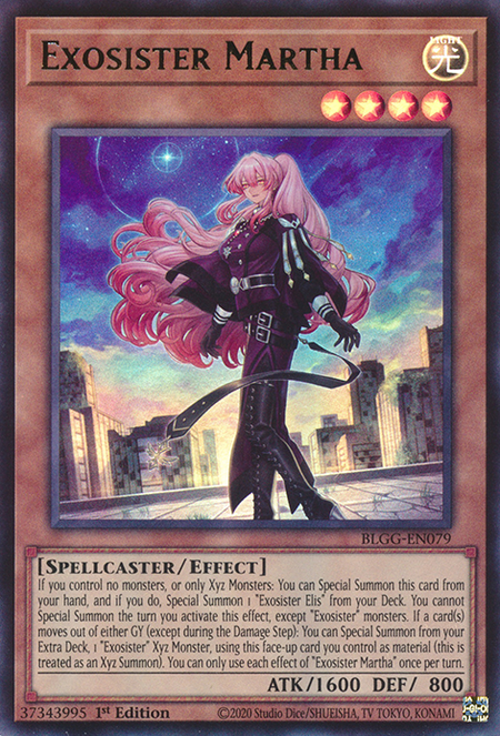 Exosister Martha - BLGG-EN079 - Ultra Rare 1