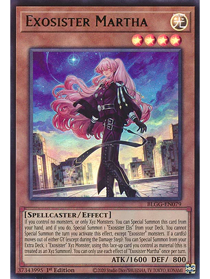 Exosister Martha - BLGG-EN079 - Ultra Rare