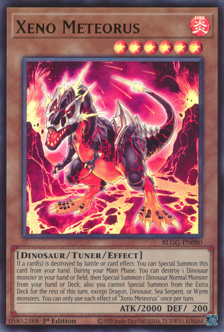 Xeno Meteorus - BLGG-EN080 - Ultra Rare 1