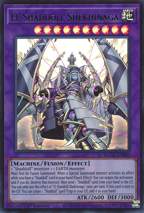 El Shaddoll Shekhinaga - BLGG-EN082 - Ultra Rare