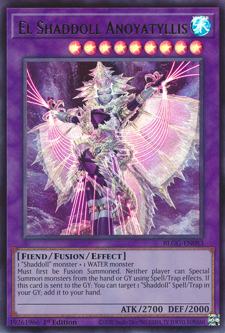 El Shaddoll Anoyatyllis - BLGG-EN083 - Ultra Rare 1