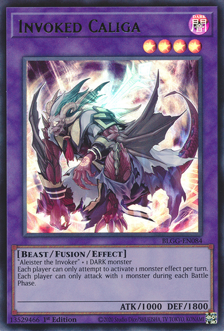 Invoked Caliga - BLGG-EN084 - Ultra Rare 1