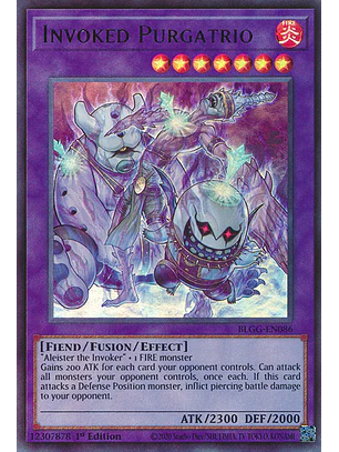 Invoked Purgatrio - BLGG-EN086 - Ultra Rare