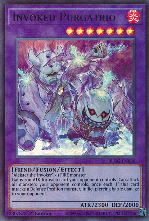 Invoked Purgatrio - BLGG-EN086 - Ultra Rare