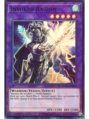 Invoked Raidjin - BLGG-EN085 - Ultra Rare