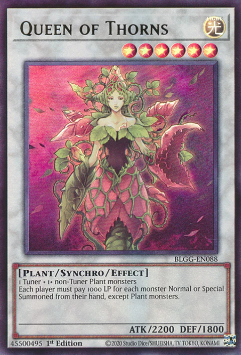 Queen of Thorns - BLGG-EN088 - Ultra Rare