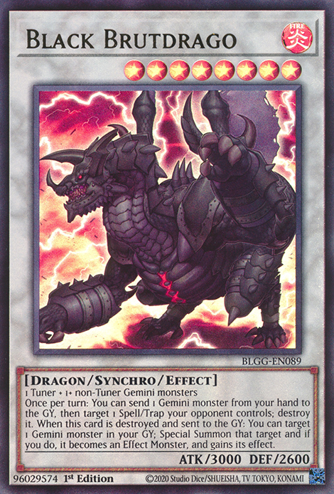 Black Brutdrago - BLGG-EN089 - Ultra Rare 1