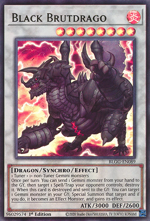 Black Brutdrago - BLGG-EN089 - Ultra Rare