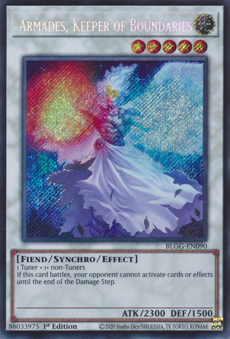 Armades, Keeper of Boundaries - BLGG-EN090 - Secret Rare 1