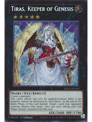 Tiras, Keeper of Genesis - BLGG-EN094 - Secret Rare