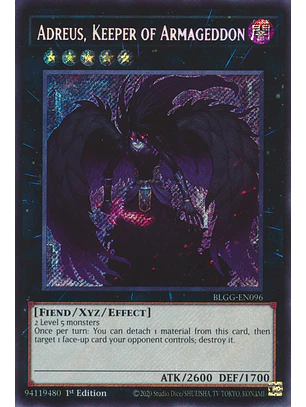 Adreus, Keeper of Armageddon - BLGG-EN096 - Ultra Rare