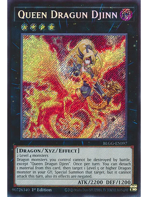 Queen Dragun Djinn - BLGG-EN097 - Secret Rare