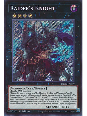 Raider's Knight - BLGG-EN099 - Secret Rare