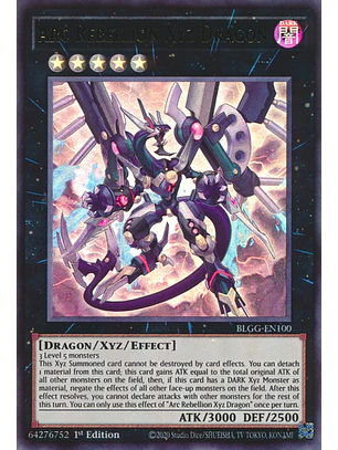Arc Rebellion Xyz Dragon - BLGG-EN100 - Ultra Rare