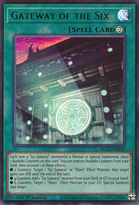 Gateway of the Six - BLGG-EN105 - Ultra Rare 1