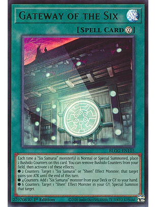 Gateway of the Six - BLGG-EN105 - Ultra Rare