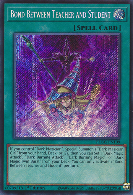 Bond Between Teacher and Student - BLGG-EN109 - Secret Rare 1