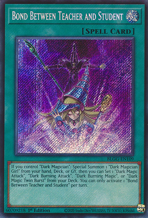 Bond Between Teacher and Student - BLGG-EN109 - Secret Rare