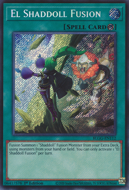 El Shaddoll Fusion - BLGG-EN112 - Secret Rare 1